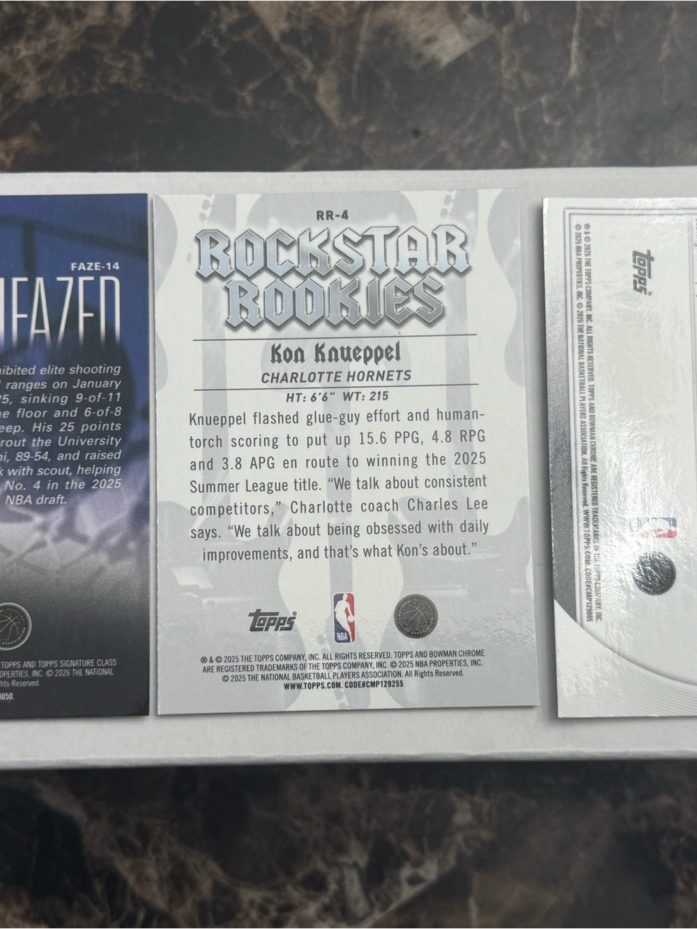 Topps Rockstar Rookies Silver Back Card - Picture 2 of 2